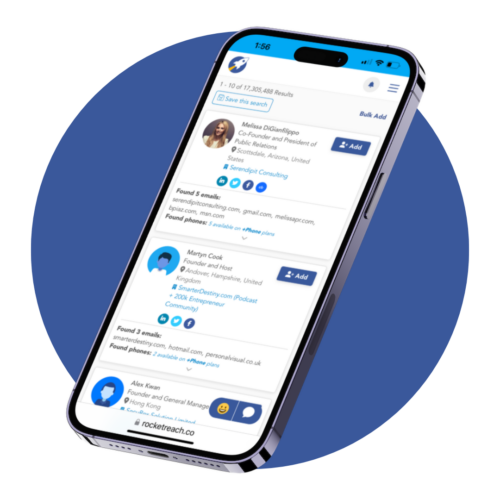 Notre Dame's IDEA Center increased customer discovery by 50% using RocketReach's prospecting and lead generation tool.