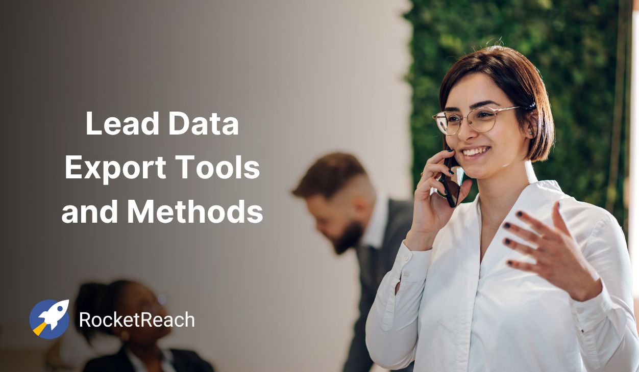 Lead Data Export Tools and Methods
